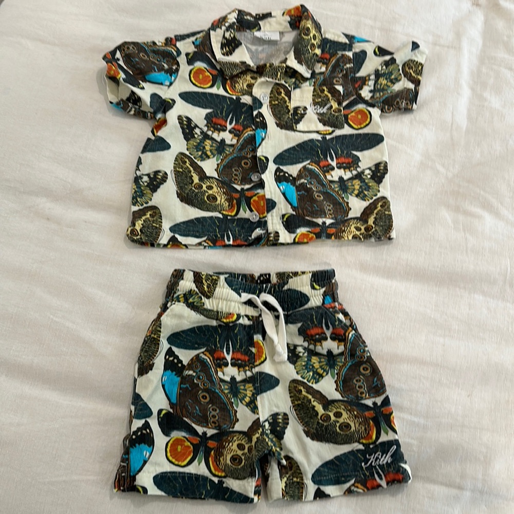 KITH for AMNH butterflies camp set 6-12 months